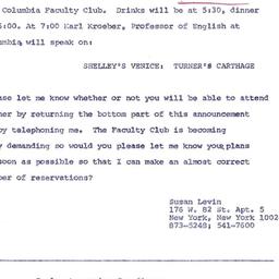 Announcements, 1973-10-24. ...