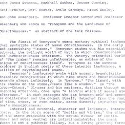 Minutes, 1974-11-20. Romant...
