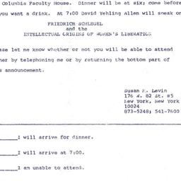 Announcements, 1974-12-11. ...