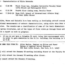 Announcements, 1976-01-26. ...