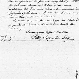 [Document, 1813 May 07]