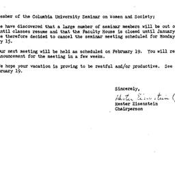 Announcements, 1979-01-01. ...