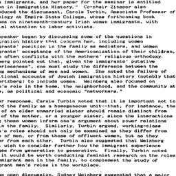 Minutes, 1990-01-22. Women ...