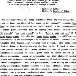 Speaker's paper, 1990-0...