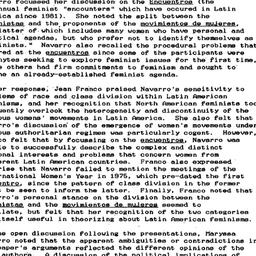 Minutes, 1989-10-23. Women ...