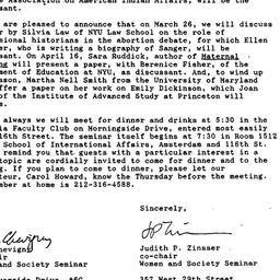 Announcements, 1990-02-05. ...