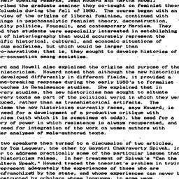 Minutes, 1991-01-28. Women ...