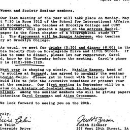 Announcements, 1991-04-22. ...