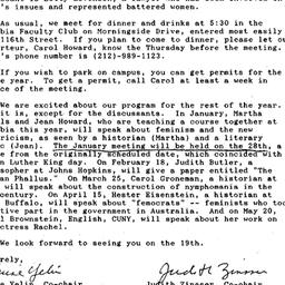 Announcements, 1990-11-06. ...