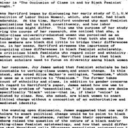 Minutes, 1990-10-22. Women ...