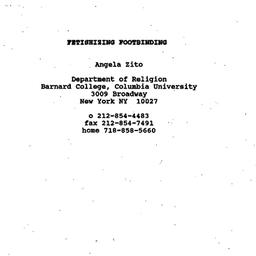 Speaker's paper, 1993-1...