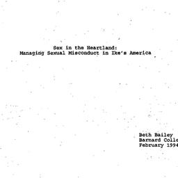 Speaker's paper, 1994-0...