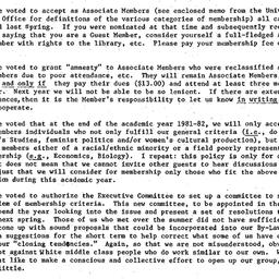 Announcements, 1981-09-28. ...