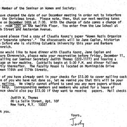 Announcements, 1981-11-24. ...