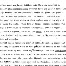Minutes, 1981-10-19. Women ...