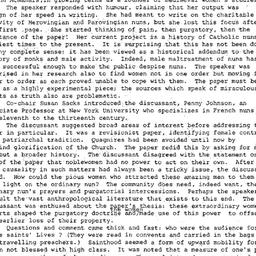 Minutes, 1987-02-16. Women ...
