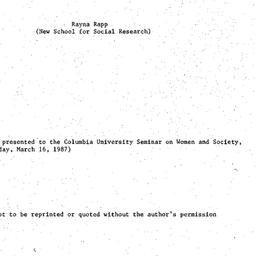Background paper, 1987-03-1...