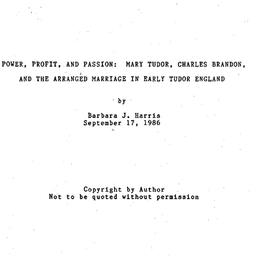 Background paper, 1986-09-1...