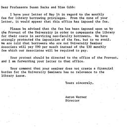 Correspondence, 1987-05-15....