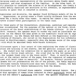 Minutes, 1987-04-20. Women ...