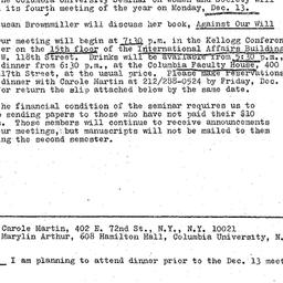 Announcements, 1976-12-13. ...