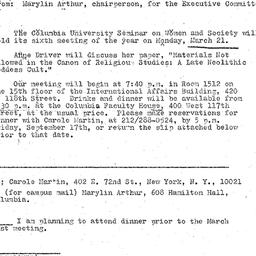 Announcements, 1977-03-21. ...