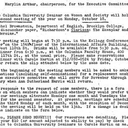 Announcements, 1976-10-18. ...