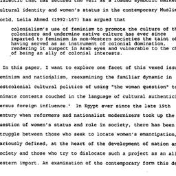 Speaker's paper, 1994-0...