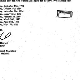 Correspondence, 1995-07-11....