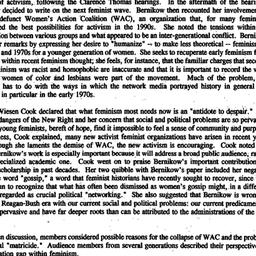 Minutes, 1995-05-15. Women ...