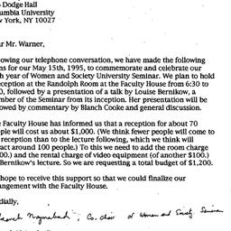 Correspondence, 1995-03-08....