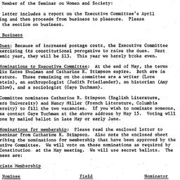 Announcements, 1981-04-22. ...