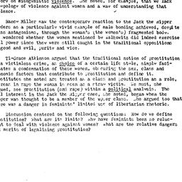 Minutes, 1981-03-16. Women ...