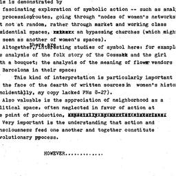 Minutes, 1981-02-16. Women ...