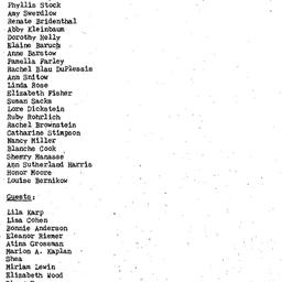 Minutes, 1981-04-14. Women ...