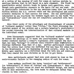 Minutes, 1981-05-18. Women ...