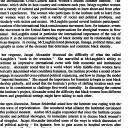 Minutes, 1993-03-22. Women ...