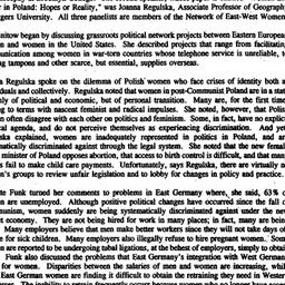 Minutes, 1992-10-19. Women ...