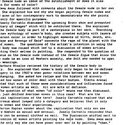 Minutes, 1989-05-15. Women ...