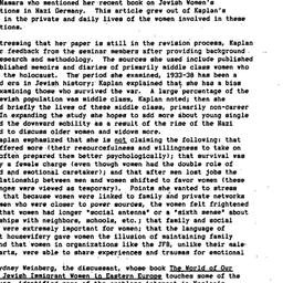Minutes, 1989-03-20. Women ...