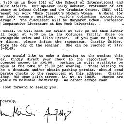 Announcements, 1995-10-23. ...