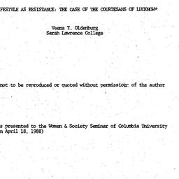 Background paper, 1988-04-1...