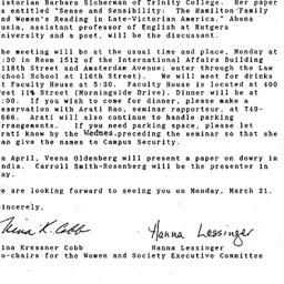 Announcements, 1988-01-25. ...