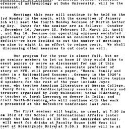 Announcements, 1988-08-08. ...