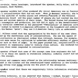Minutes, 1987-10-19. Women ...