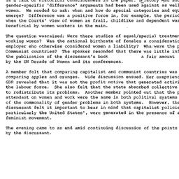 Minutes, 1988-01-25. Women ...