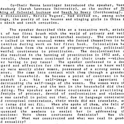Minutes, 1988-04-18. Women ...