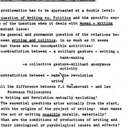 Minutes, 1979-09-17. Women ...