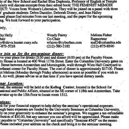 Announcements, 1999-04-28. ...