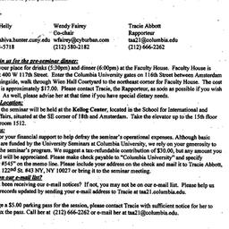 Announcements, 1998-10-30. ...